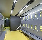 Lockers inteligentes para camarines deportivos